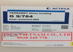 Chất phủ bóng chịu nhiệt Actega TERRAWET Gloss Coating G 9/764 heat resistant - 060